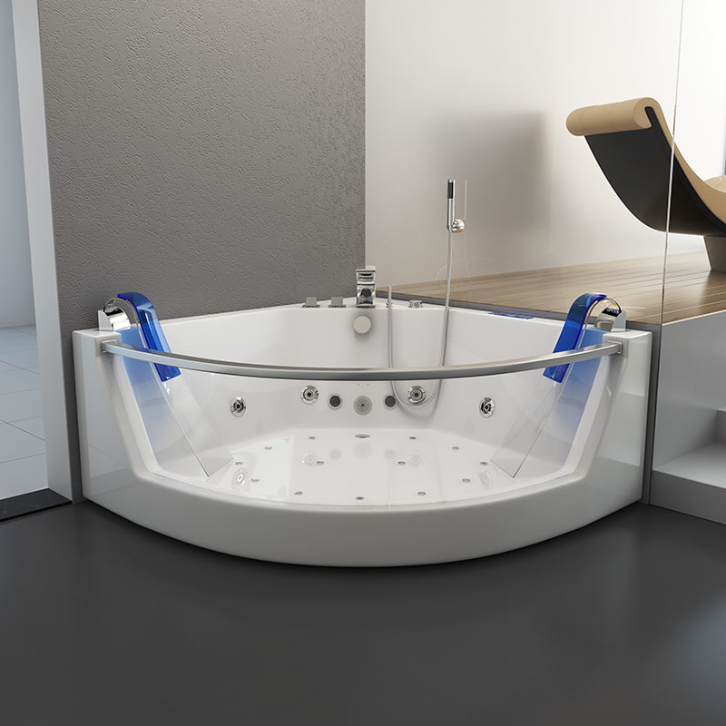 glass big massage acrylic whirlpool bath tubs bathtubs for adult RL-6134