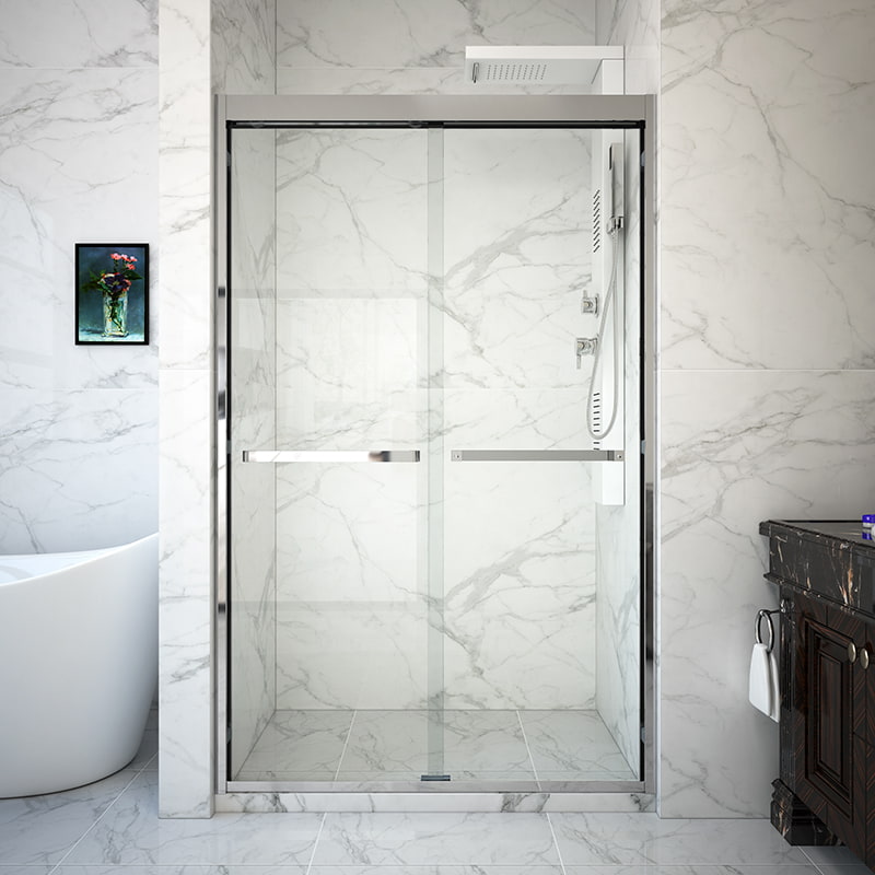 Portable Prefab Shower Cabin Steam Room Sliding Shower Room JYF-YZ(W)
