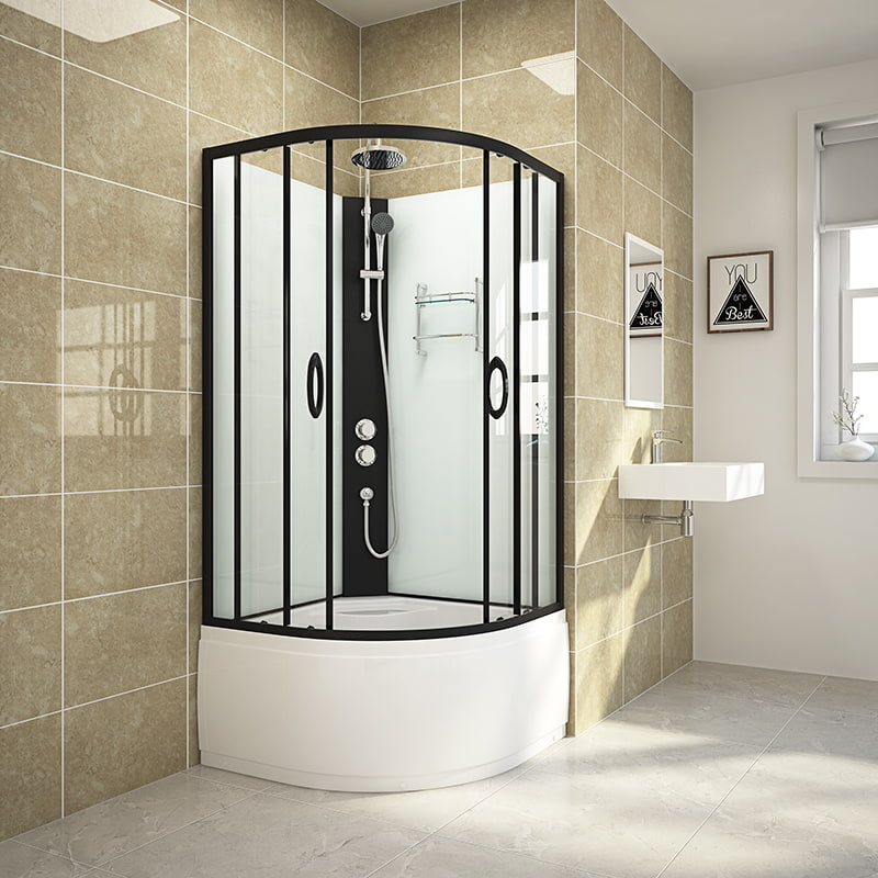With whirlpool massage shower box cabin steam room RL-504(B)
