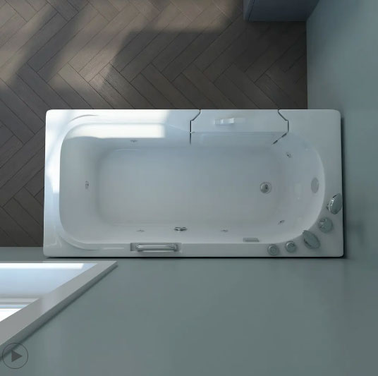 Walk-in bathtub