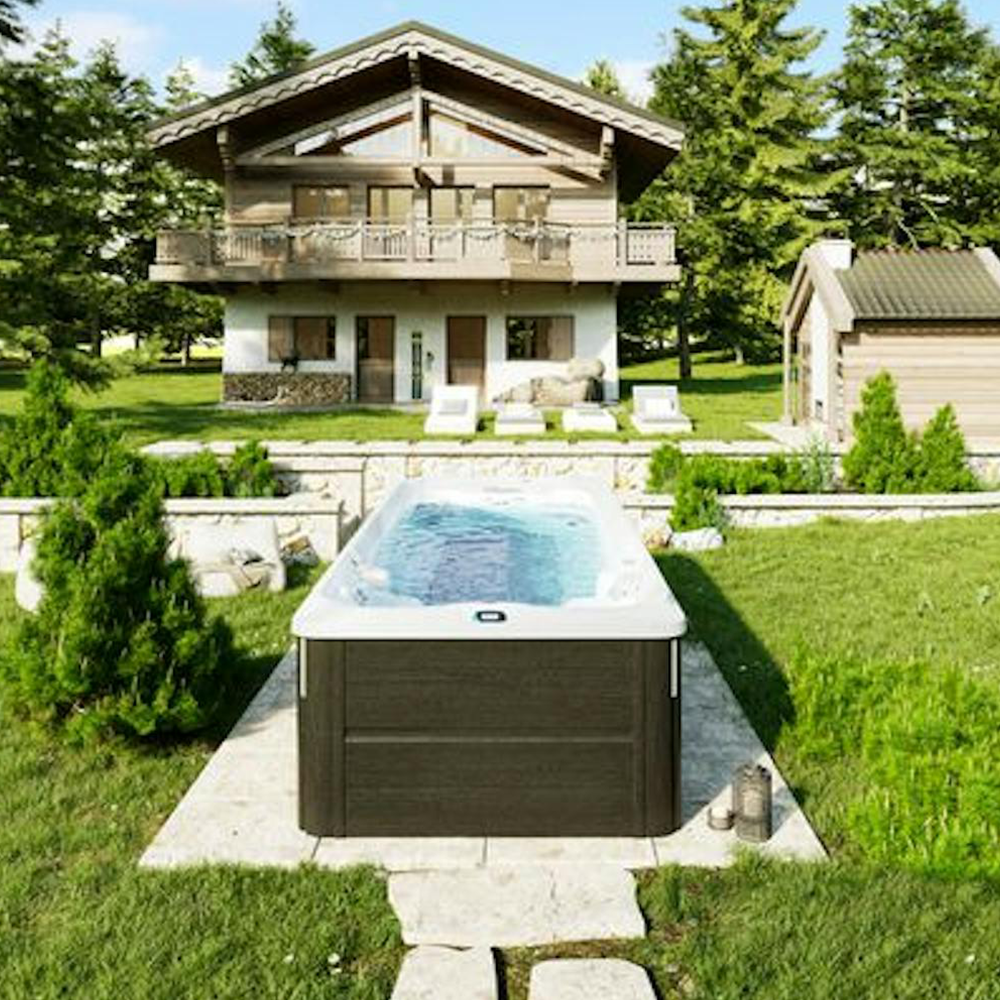 Endless Balboa Swimming Training Spa Pool with Ready-to-Use Playground & Sofa for Swimming Lessons and Recreation