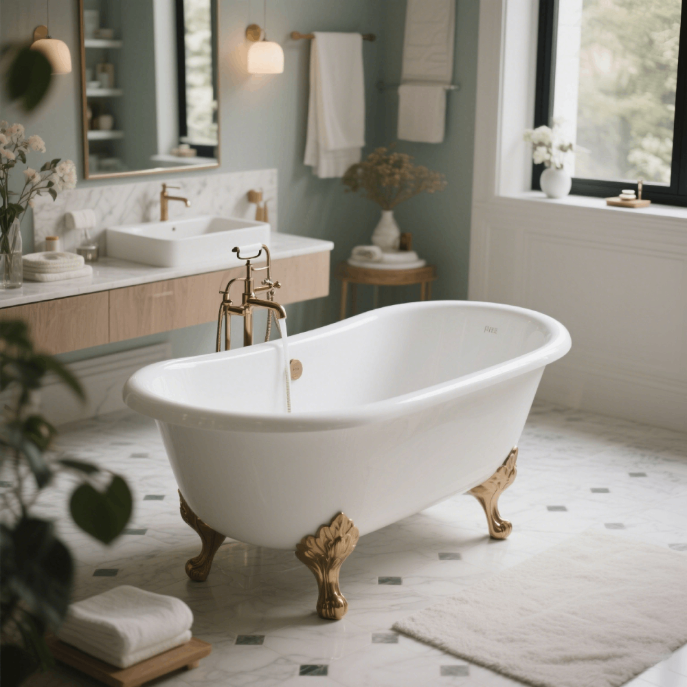 Transforming Your Bathroom: A DIY Guide to Installing a Freestanding Tub